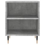 vidaXL Noptiere, 2 buc., gri beton, 40x30x50 cm, lemn compozit