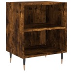 vidaXL Noptiere, 2 buc., stejar fumuriu, 40x30x50 cm, lemn compozit vidaXL Noptiere, 2 buc., stejar fumuriu, 40x30x50 cm, lemn compozit