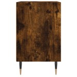 vidaXL Noptiere, 2 buc., stejar fumuriu, 40x30x50 cm, lemn compozit vidaXL Noptiere, 2 buc., stejar fumuriu, 40x30x50 cm, lemn compozit