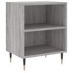 vidaXL Noptiere, 2 buc., gri sonoma, 40x30x50 cm, lemn compozit vidaXL Noptiere, 2 buc., gri sonoma, 40x30x50 cm, lemn compozit