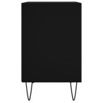 vidaXL Noptiere, 2 buc., negru, 40x30x50 cm, lemn compozit