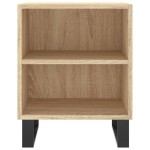 vidaXL Noptiere, 2 buc., stejar sonoma, 40x30x50 cm, lemn compozit vidaXL Noptiere, 2 buc., stejar sonoma, 40x30x50 cm, lemn compozit