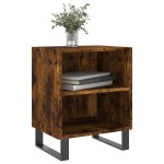 vidaXL Noptiere, 2 buc., stejar fumuriu, 40x30x50 cm, lemn compozit vidaXL Noptiere, 2 buc., stejar fumuriu, 40x30x50 cm, lemn compozit