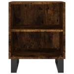 vidaXL Noptiere, 2 buc., stejar fumuriu, 40x30x50 cm, lemn compozit vidaXL Noptiere, 2 buc., stejar fumuriu, 40x30x50 cm, lemn compozit
