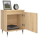 vidaXL Noptiere, 2 buc., stejar sonoma, 40x30x50 cm, lemn compozit vidaXL Noptiere, 2 buc., stejar sonoma, 40x30x50 cm, lemn compozit
