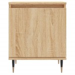 vidaXL Noptiere, 2 buc., stejar sonoma, 40x30x50 cm, lemn compozit vidaXL Noptiere, 2 buc., stejar sonoma, 40x30x50 cm, lemn compozit