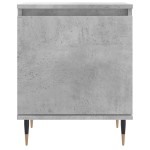 vidaXL Noptiere, 2 buc., gri beton, 40x30x50 cm, lemn compozit
