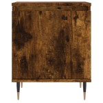 vidaXL Noptiere, 2 buc., stejar fumuriu, 40x30x50 cm, lemn compozit vidaXL Noptiere, 2 buc., stejar fumuriu, 40x30x50 cm, lemn compozit