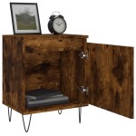 vidaXL Noptiere, 2 buc., stejar fumuriu, 40x30x50 cm, lemn compozit vidaXL Noptiere, 2 buc., stejar fumuriu, 40x30x50 cm, lemn compozit