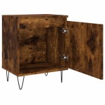 vidaXL Noptiere, 2 buc., stejar fumuriu, 40x30x50 cm, lemn compozit vidaXL Noptiere, 2 buc., stejar fumuriu, 40x30x50 cm, lemn compozit