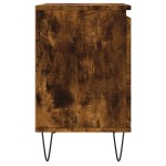 vidaXL Noptiere, 2 buc., stejar fumuriu, 40x30x50 cm, lemn compozit vidaXL Noptiere, 2 buc., stejar fumuriu, 40x30x50 cm, lemn compozit