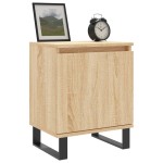 vidaXL Noptiere, 2 buc., stejar sonoma, 40x30x50 cm, lemn compozit vidaXL Noptiere, 2 buc., stejar sonoma, 40x30x50 cm, lemn compozit