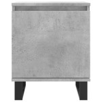 vidaXL Noptiere, 2 buc., gri beton, 40x30x50 cm, lemn compozit