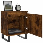vidaXL Noptiere, 2 buc., stejar fumuriu, 40x30x50 cm, lemn compozit vidaXL Noptiere, 2 buc., stejar fumuriu, 40x30x50 cm, lemn compozit