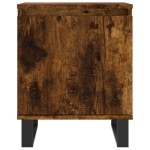 vidaXL Noptiere, 2 buc., stejar fumuriu, 40x30x50 cm, lemn compozit vidaXL Noptiere, 2 buc., stejar fumuriu, 40x30x50 cm, lemn compozit
