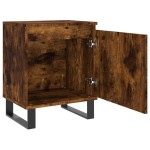 vidaXL Noptiere, 2 buc., stejar fumuriu, 40x30x50 cm, lemn compozit vidaXL Noptiere, 2 buc., stejar fumuriu, 40x30x50 cm, lemn compozit