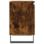 vidaXL Noptiere, 2 buc., stejar fumuriu, 40x30x50 cm, lemn compozit vidaXL Noptiere, 2 buc., stejar fumuriu, 40x30x50 cm, lemn compozit
