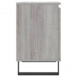 vidaXL Noptiere, 2 buc., gri sonoma, 40x30x50 cm, lemn compozit vidaXL Noptiere, 2 buc., gri sonoma, 40x30x50 cm, lemn compozit