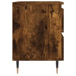 vidaXL Noptiere, 2 buc., stejar fumuriu, 40x35x50 cm, lemn compozit vidaXL Noptiere, 2 buc., stejar fumuriu, 40x35x50 cm, lemn compozit