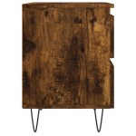 vidaXL Noptiere, 2 buc., stejar fumuriu, 40x35x50 cm, lemn compozit vidaXL Noptiere, 2 buc., stejar fumuriu, 40x35x50 cm, lemn compozit