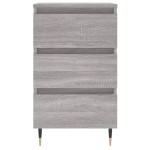 vidaXL Noptiere, 2 buc., gri sonoma, 40x35x69 cm, lemn compozit vidaXL Noptiere, 2 buc., gri sonoma, 40x35x69 cm, lemn compozit