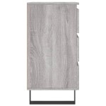 vidaXL Noptiere, 2 buc., gri sonoma, 40x35x69 cm, lemn compozit vidaXL Noptiere, 2 buc., gri sonoma, 40x35x69 cm, lemn compozit