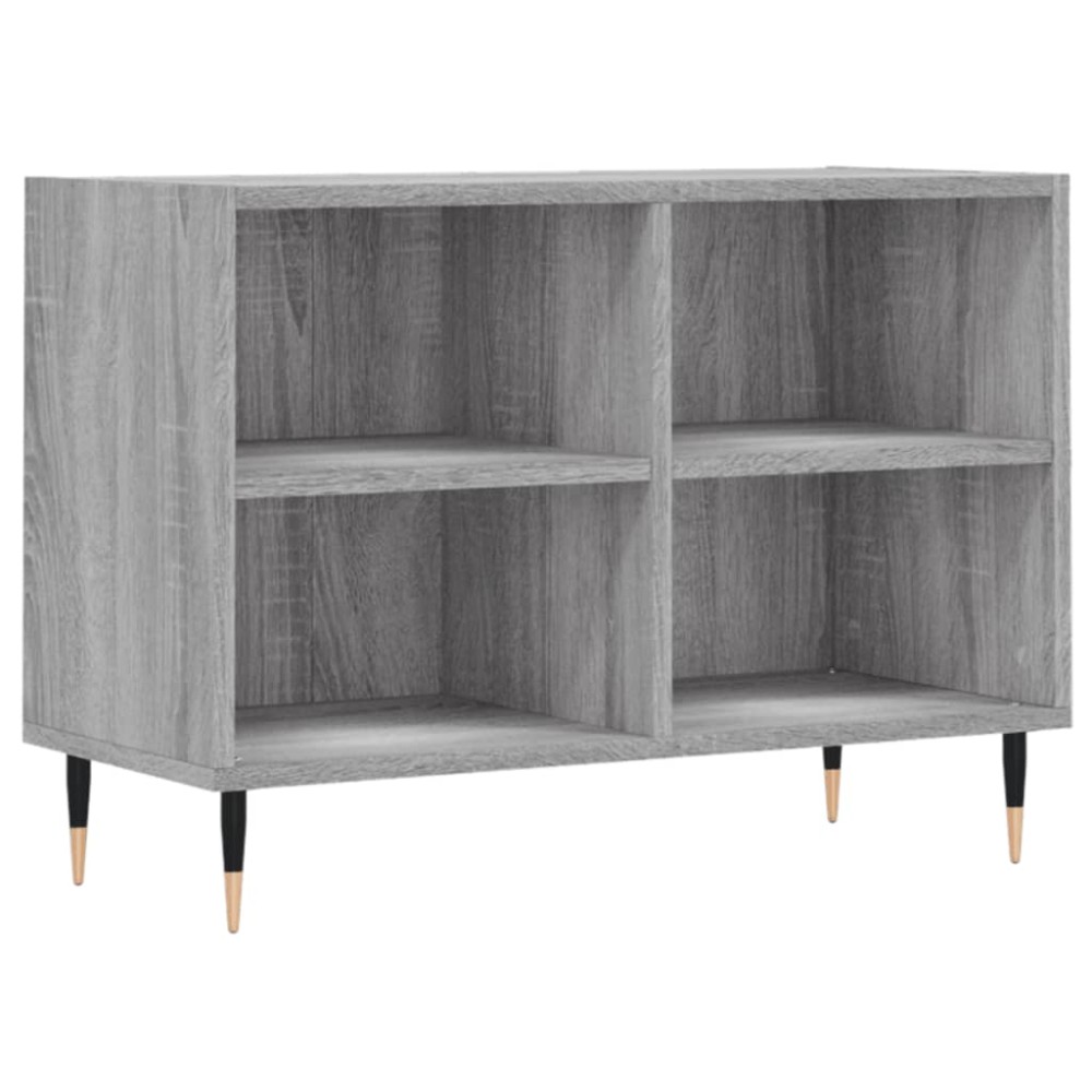 vidaXL Comodă TV, gri sonoma, 69,5x30x50 cm, lemn compozit