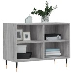 vidaXL Comodă TV, gri sonoma, 69,5x30x50 cm, lemn compozit vidaXL Comodă TV, gri sonoma, 69,5x30x50 cm, lemn compozit