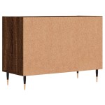 vidaXL Comodă TV, stejar maro, 69,5x30x50 cm, lemn compozit