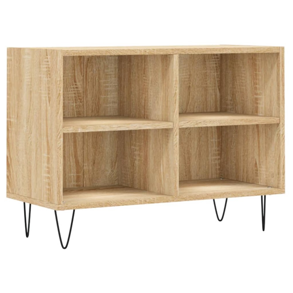 vidaXL Comodă TV, stejar sonoma, 69,5x30x50 cm, lemn compozit