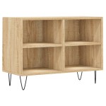 vidaXL Comodă TV, stejar sonoma, 69,5x30x50 cm, lemn compozit vidaXL Comodă TV, stejar sonoma, 69,5x30x50 cm, lemn compozit