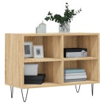 vidaXL Comodă TV, stejar sonoma, 69,5x30x50 cm, lemn compozit vidaXL Comodă TV, stejar sonoma, 69,5x30x50 cm, lemn compozit