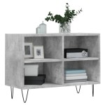 vidaXL Comodă TV, gri beton, 69,5x30x50 cm, lemn compozit vidaXL Comodă TV, gri beton, 69,5x30x50 cm, lemn compozit