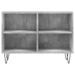 vidaXL Comodă TV, gri beton, 69,5x30x50 cm, lemn compozit vidaXL Comodă TV, gri beton, 69,5x30x50 cm, lemn compozit