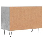 vidaXL Comodă TV, gri beton, 69,5x30x50 cm, lemn compozit vidaXL Comodă TV, gri beton, 69,5x30x50 cm, lemn compozit