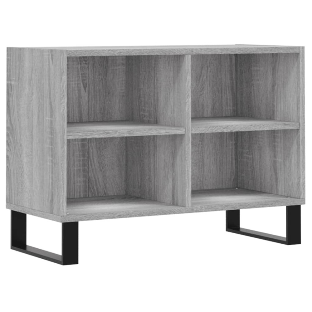 vidaXL Comodă TV, gri sonoma, 69,5x30x50 cm, lemn compozit