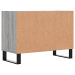vidaXL Comodă TV, gri sonoma, 69,5x30x50 cm, lemn compozit vidaXL Comodă TV, gri sonoma, 69,5x30x50 cm, lemn compozit