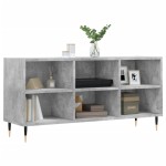 vidaXL Comodă TV, gri beton, 103,5x30x50 cm, lemn compozit vidaXL Comodă TV, gri beton, 103,5x30x50 cm, lemn compozit