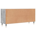 vidaXL Comodă TV, gri beton, 103,5x30x50 cm, lemn compozit vidaXL Comodă TV, gri beton, 103,5x30x50 cm, lemn compozit