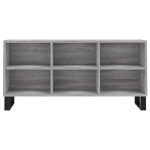 vidaXL Comodă TV, gri sonoma, 103,5x30x50 cm, lemn compozit vidaXL Comodă TV, gri sonoma, 103,5x30x50 cm, lemn compozit