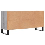 vidaXL Comodă TV, gri sonoma, 103,5x30x50 cm, lemn compozit vidaXL Comodă TV, gri sonoma, 103,5x30x50 cm, lemn compozit