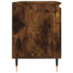 vidaXL Comodă TV, stejar fumuriu, 104x35x50 cm, lemn compozit vidaXL Comodă TV, stejar fumuriu, 104x35x50 cm, lemn compozit