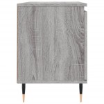 vidaXL Comodă TV, gri sonoma, 104x35x50 cm, lemn compozit vidaXL Comodă TV, gri sonoma, 104x35x50 cm, lemn compozit