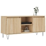 vidaXL Comodă TV, stejar sonoma, 104x35x50 cm, lemn compozit vidaXL Comodă TV, stejar sonoma, 104x35x50 cm, lemn compozit