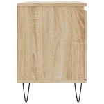 vidaXL Comodă TV, stejar sonoma, 104x35x50 cm, lemn compozit vidaXL Comodă TV, stejar sonoma, 104x35x50 cm, lemn compozit