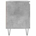 vidaXL Comodă TV, gri beton, 104x35x50 cm, lemn compozit vidaXL Comodă TV, gri beton, 104x35x50 cm, lemn compozit