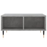 vidaXL Masă de cafea, gri beton, 60x60x30 cm, lemn compozit