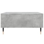 vidaXL Masă de cafea, gri beton, 60x60x30 cm, lemn compozit