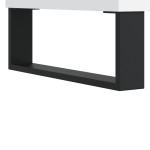 vidaXL Masă de cafea, alb, 60x60x30 cm, lemn compozit vidaXL Masă de cafea, alb, 60x60x30 cm, lemn compozit
