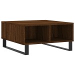 vidaXL Masă de cafea, stejar maro, 60x60x30 cm, lemn compozit vidaXL Masă de cafea, stejar maro, 60x60x30 cm, lemn compozit